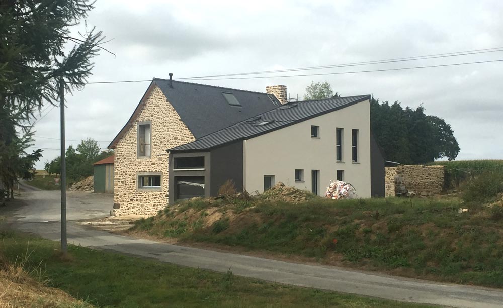 Restructuration et extension d'une maison ancienne en ...