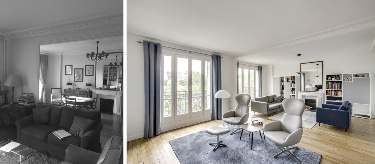 problématique d'aménagement appartement