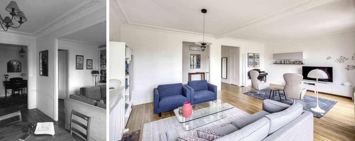 problématique d'aménagement appartement