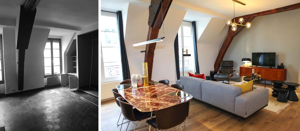 travaux d'aménagement appartement
