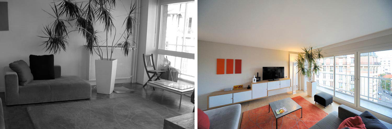 rénovation appartement années 70