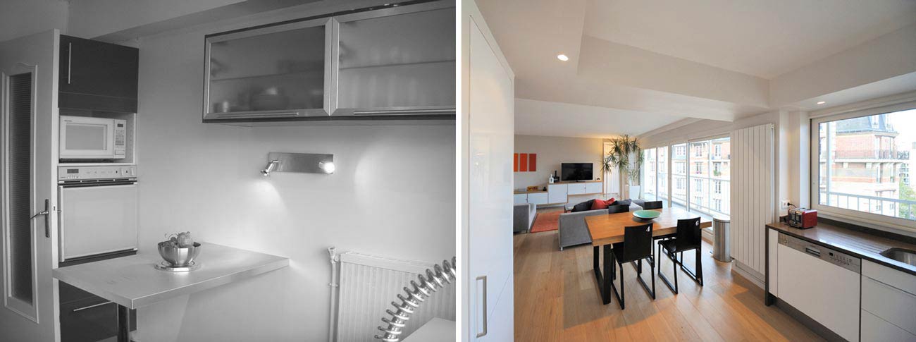 rénovation appartement années 70