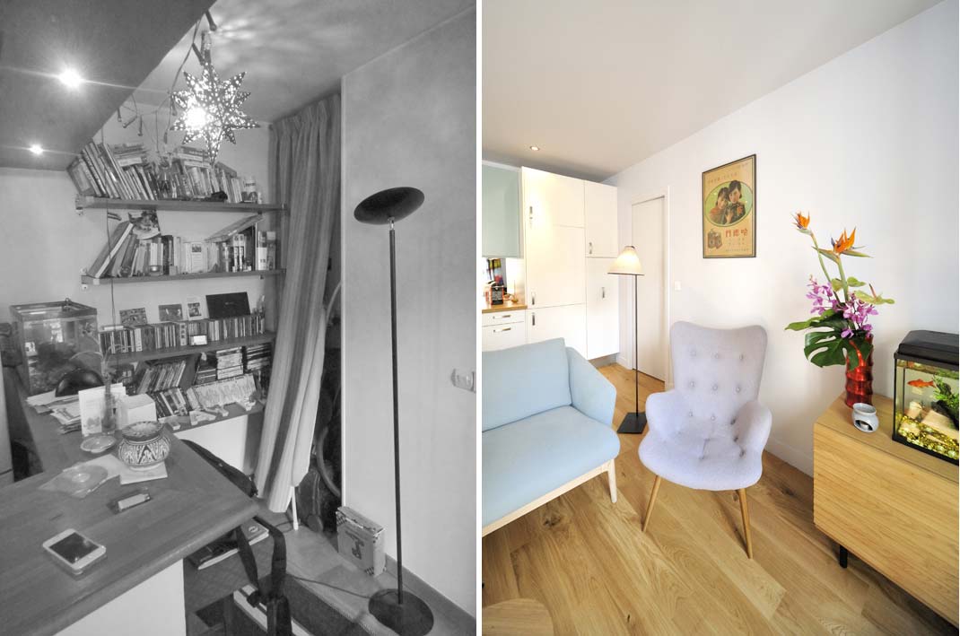 amenagement appartement 44 m2