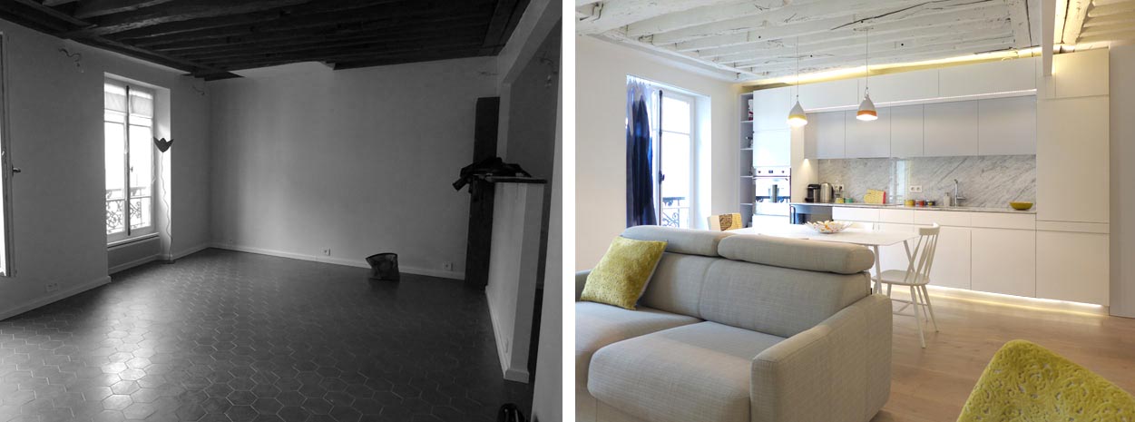amenagement appartement 42m2