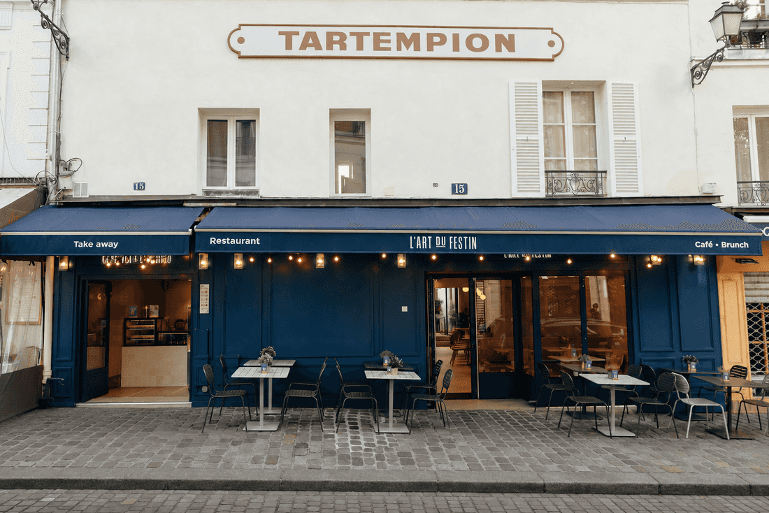 Rénovation intérieure du restaurant L'Art du Festin à Montmartre par un architecte d'intérieur in Paris
