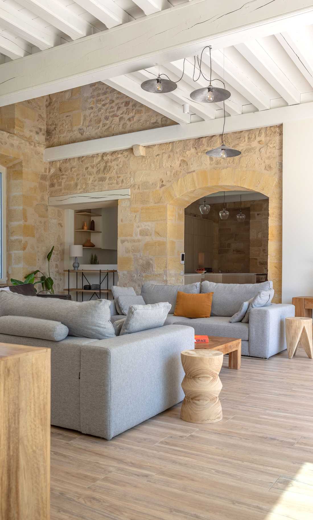 Rénovation de maison en pierre dans le Perche

