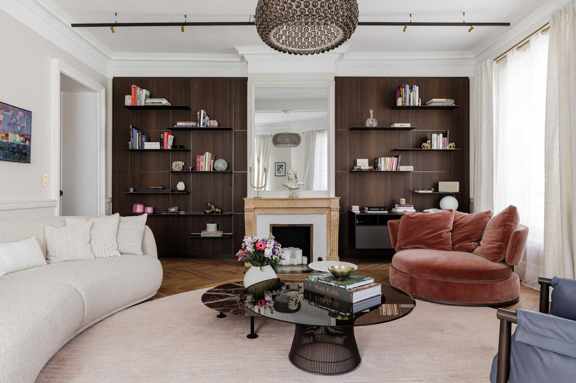 Appartement haussmannien entre classicisme et modernité