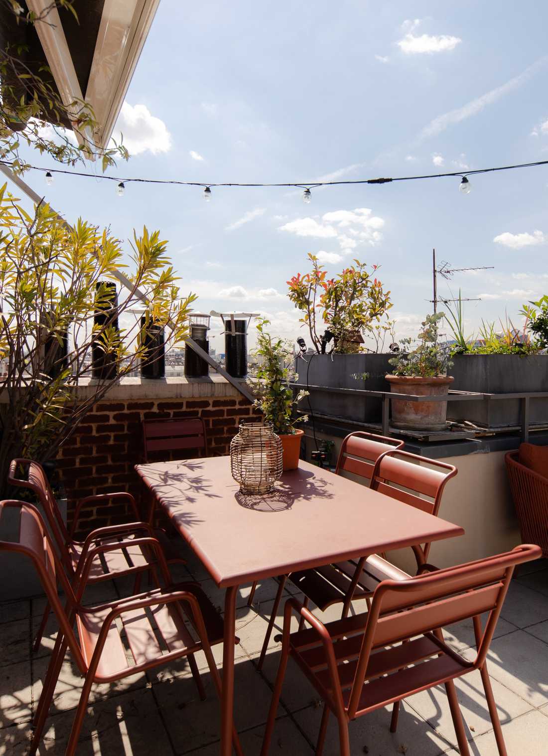 Appartement avec terrasse en rooftop à Paris