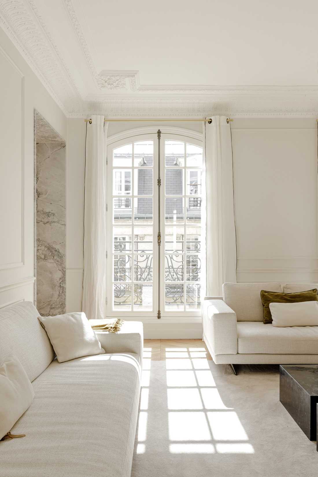Rénovation intérieure d'un appartement parisien dans le 16e arrondissement