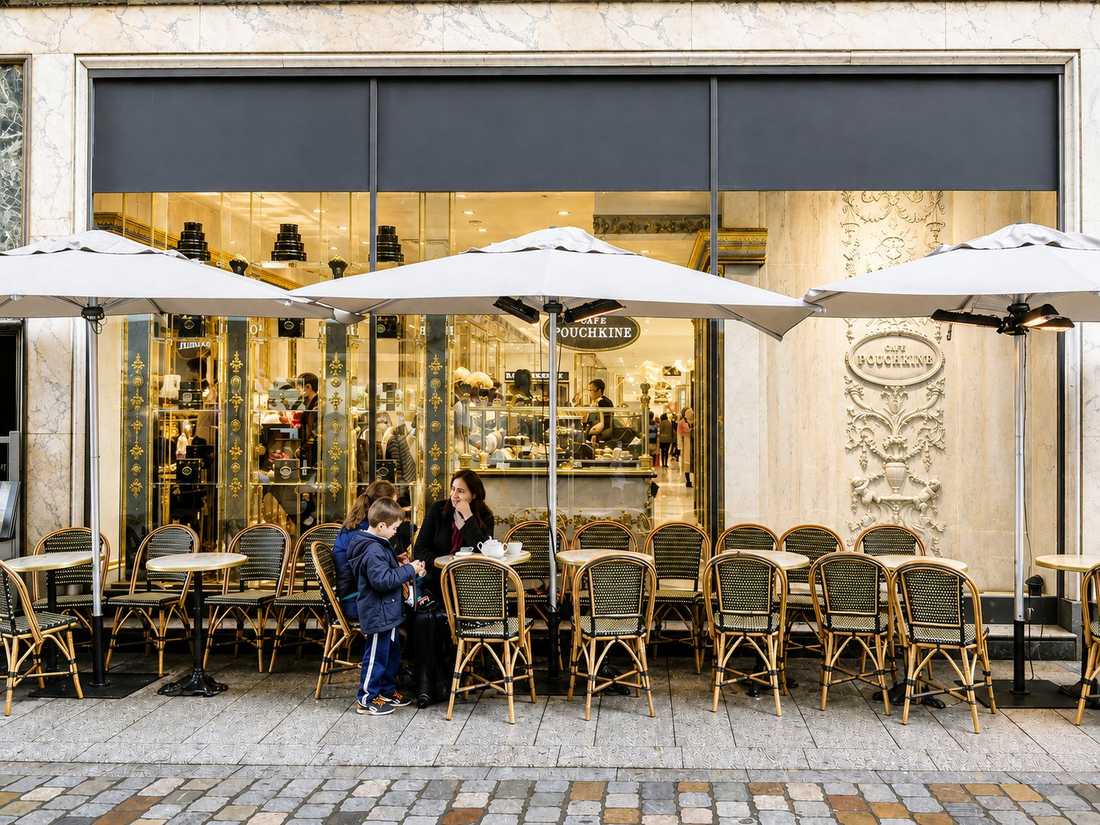 Aménagement d'un café par un architecte spécialiste de l'architecture commerciale in Paris