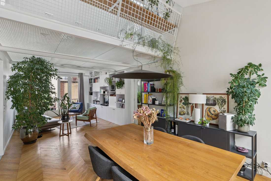 Rénovation interieure d'un duplex à Paris