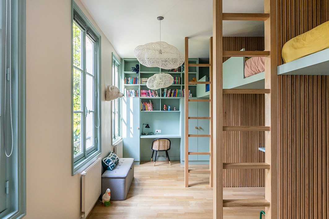 Aménagement appartement pour grande famille - la chambre des enfants