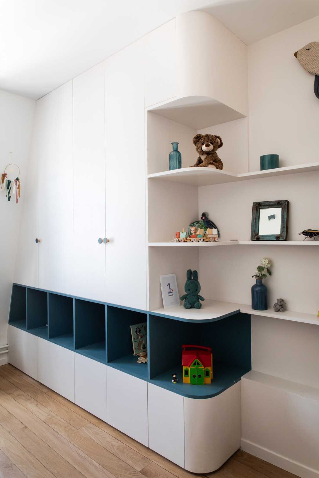 Agencement sur mesure pour une chambre d'enfant