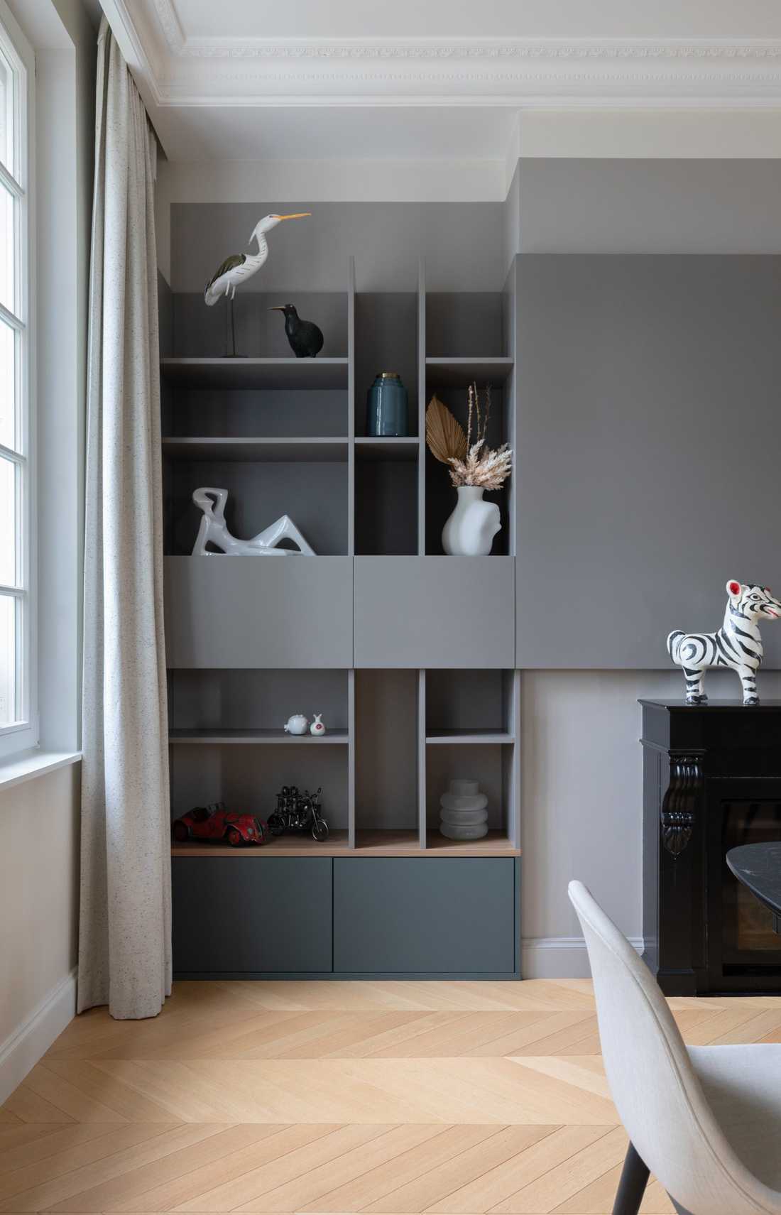 Salle-à-manger aménagé par un architecte d'intérieur
