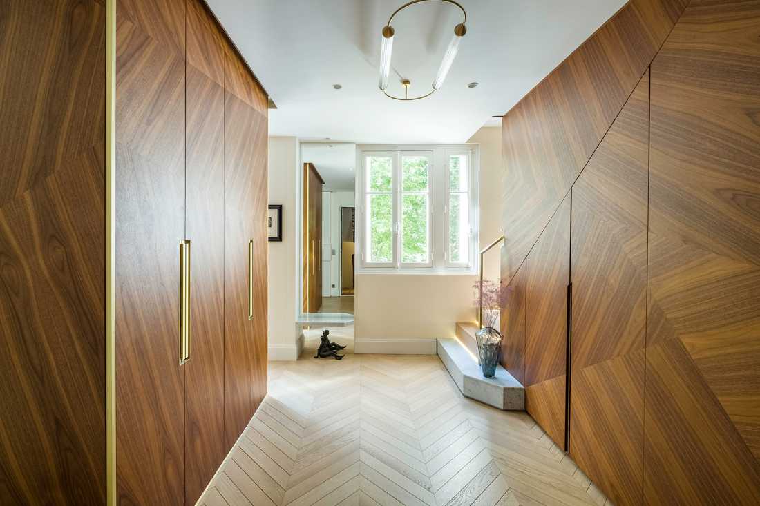 Rangement sur mesure dans un appartement duplex