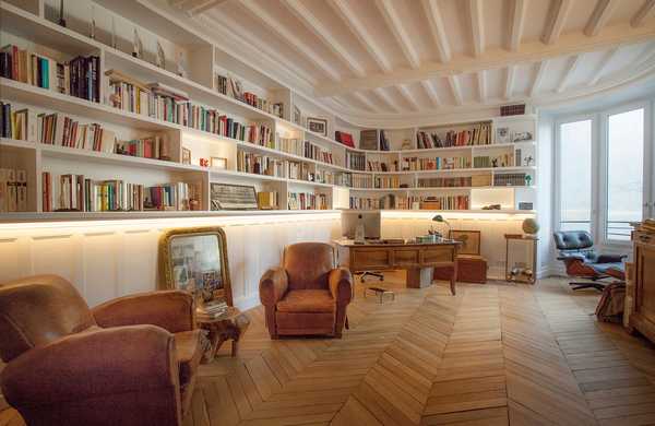 Modernisation d'un appartement haussmannien de 250m² par un architecte d'intérieur à Paris