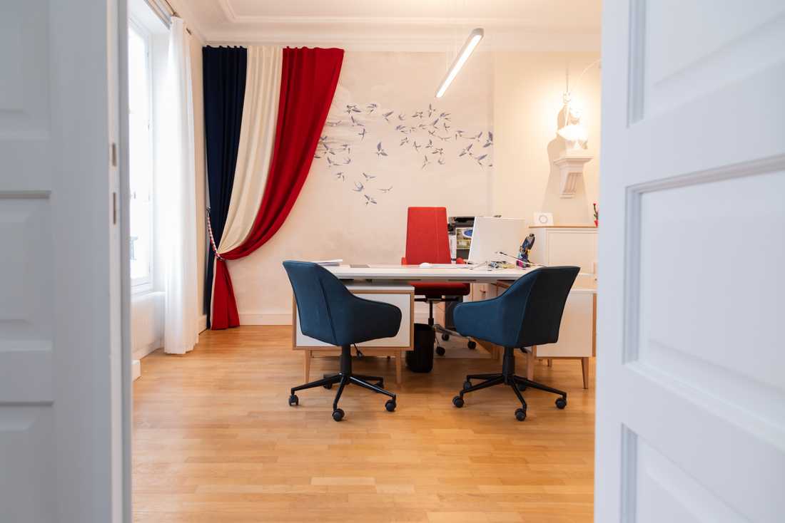 Rénovation de la mairie d'une petite commune par un architecte