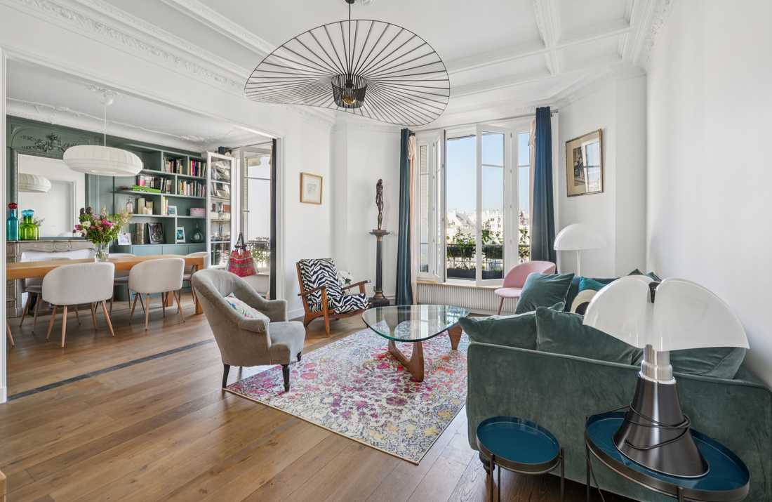 Agrandir les pieces de vie d'un appartement à Asnieres