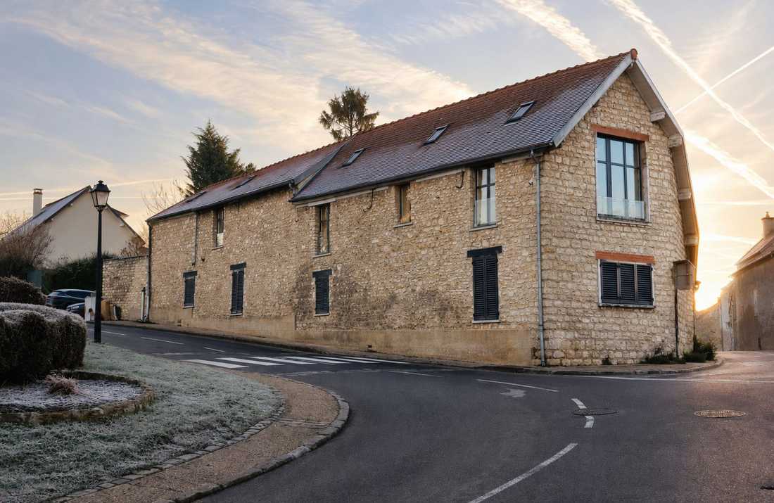 Restructuration d'une maison située dans un corps de ferme