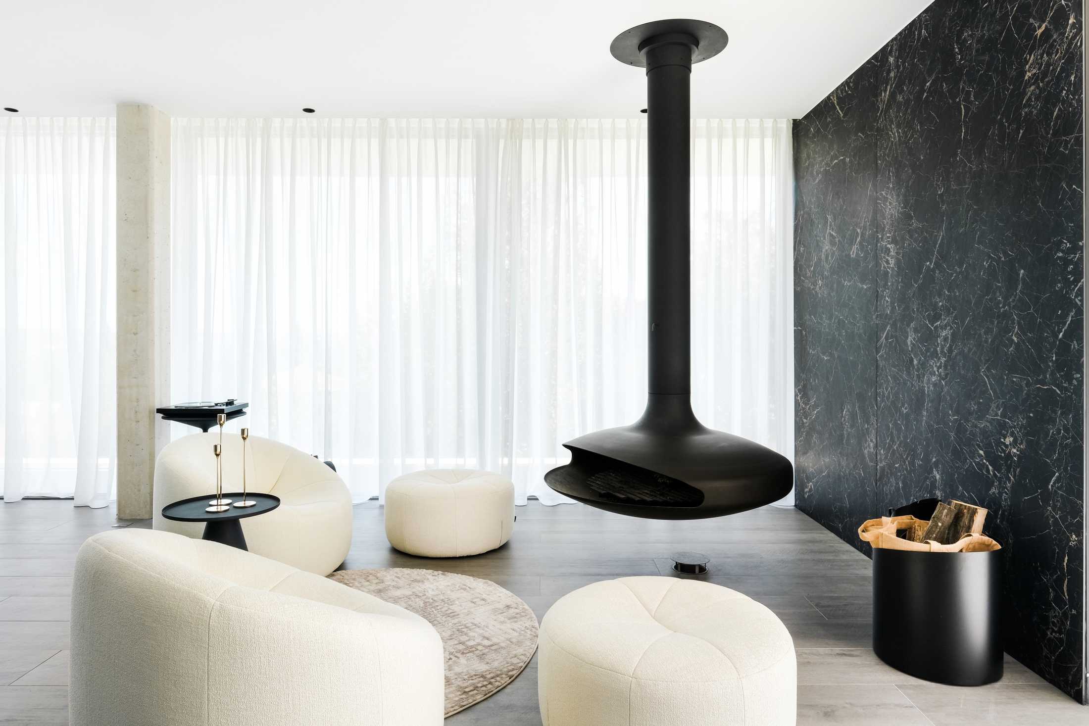 Aménagement intérieur d'une maison contemporaine