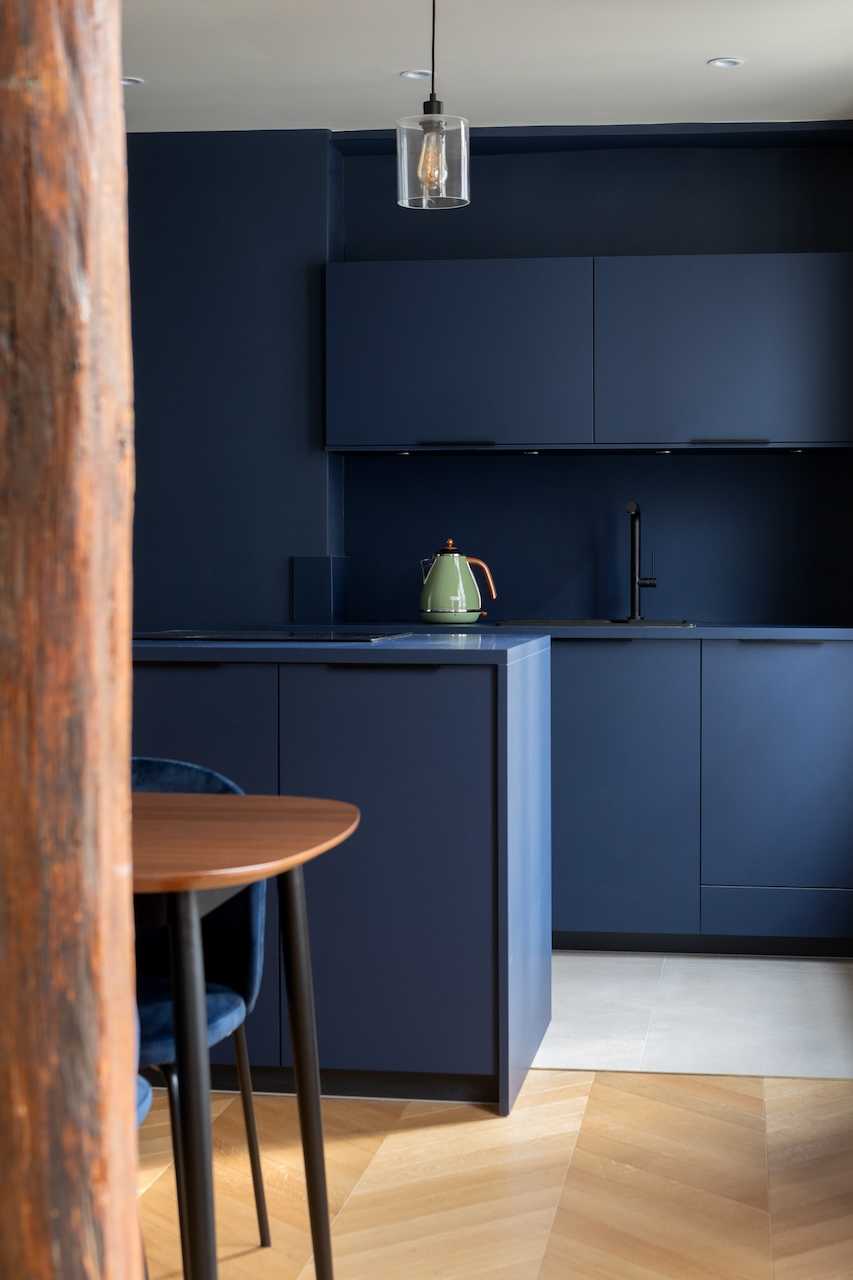 Cuisine avec revêtement Fenix 0792 Blu Shaba