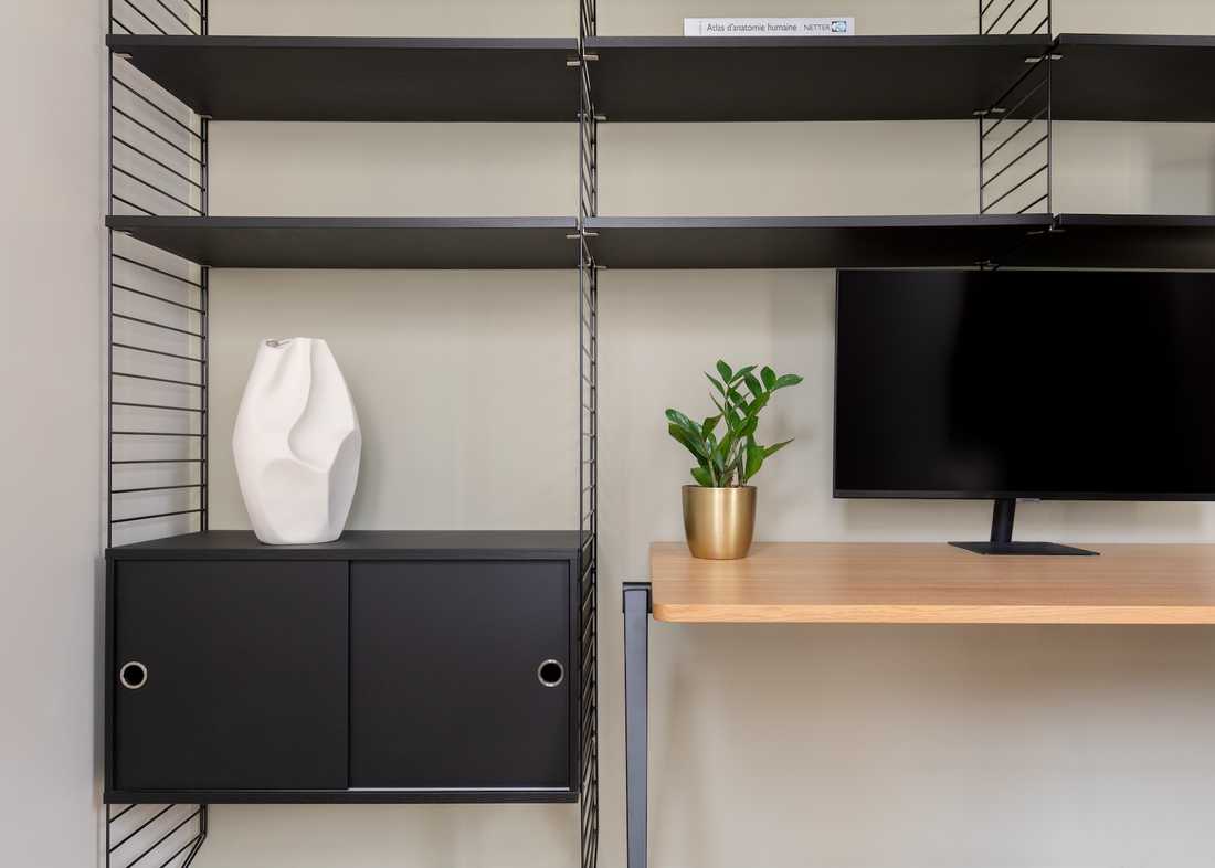 Espace bureau pour le télétravail