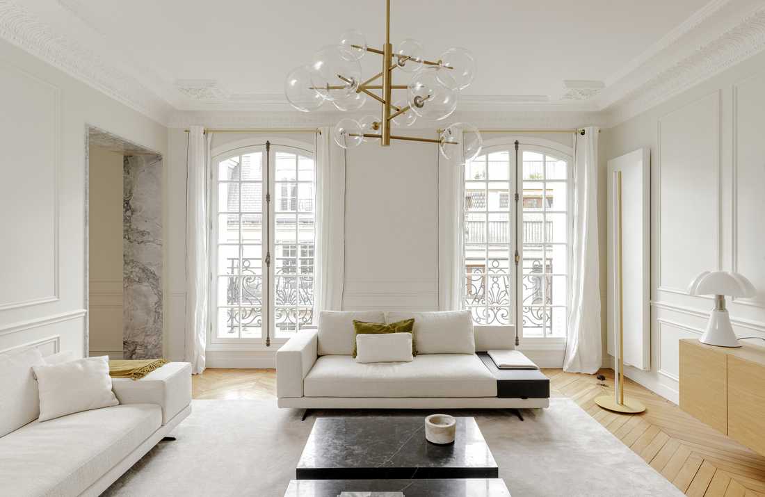 Rénovation complète d'un appartement parisien par un architecte d'intérieur