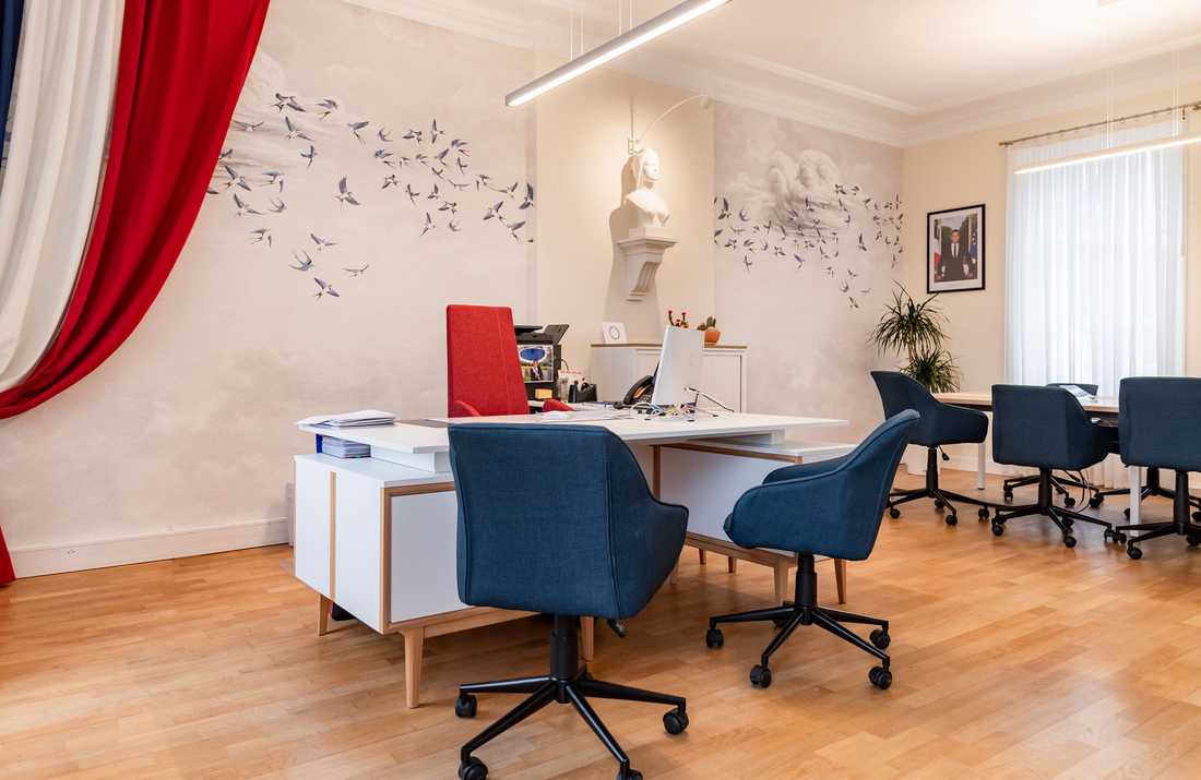 Rénovation intérieure d'une mairie par un architecte d'intérieur dans les Yvelines (78)