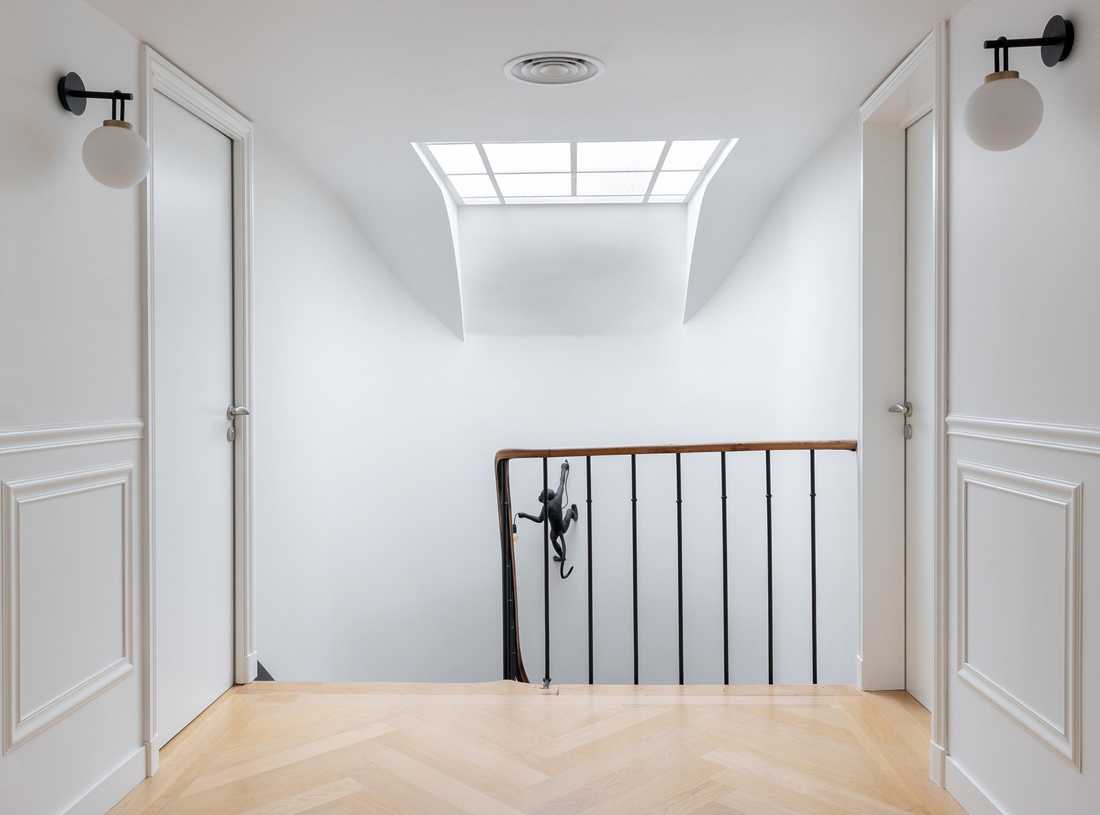 Palier après les travaux de rénovation