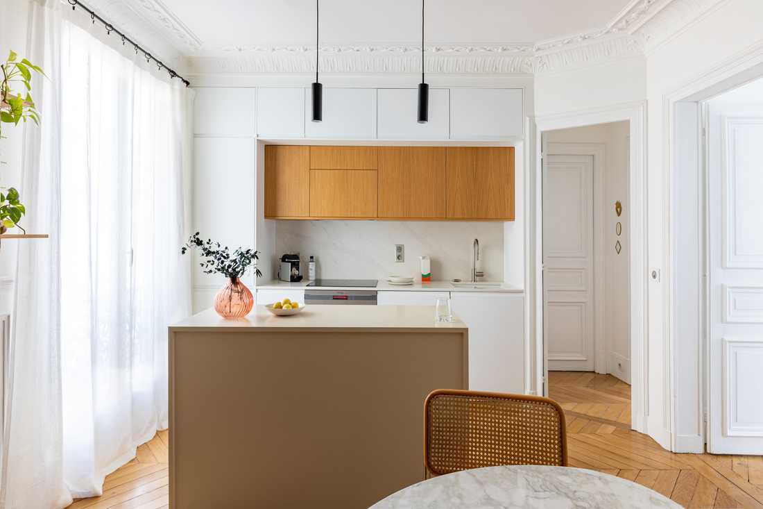 Cuisine rénovée par un architecte d'intérieur