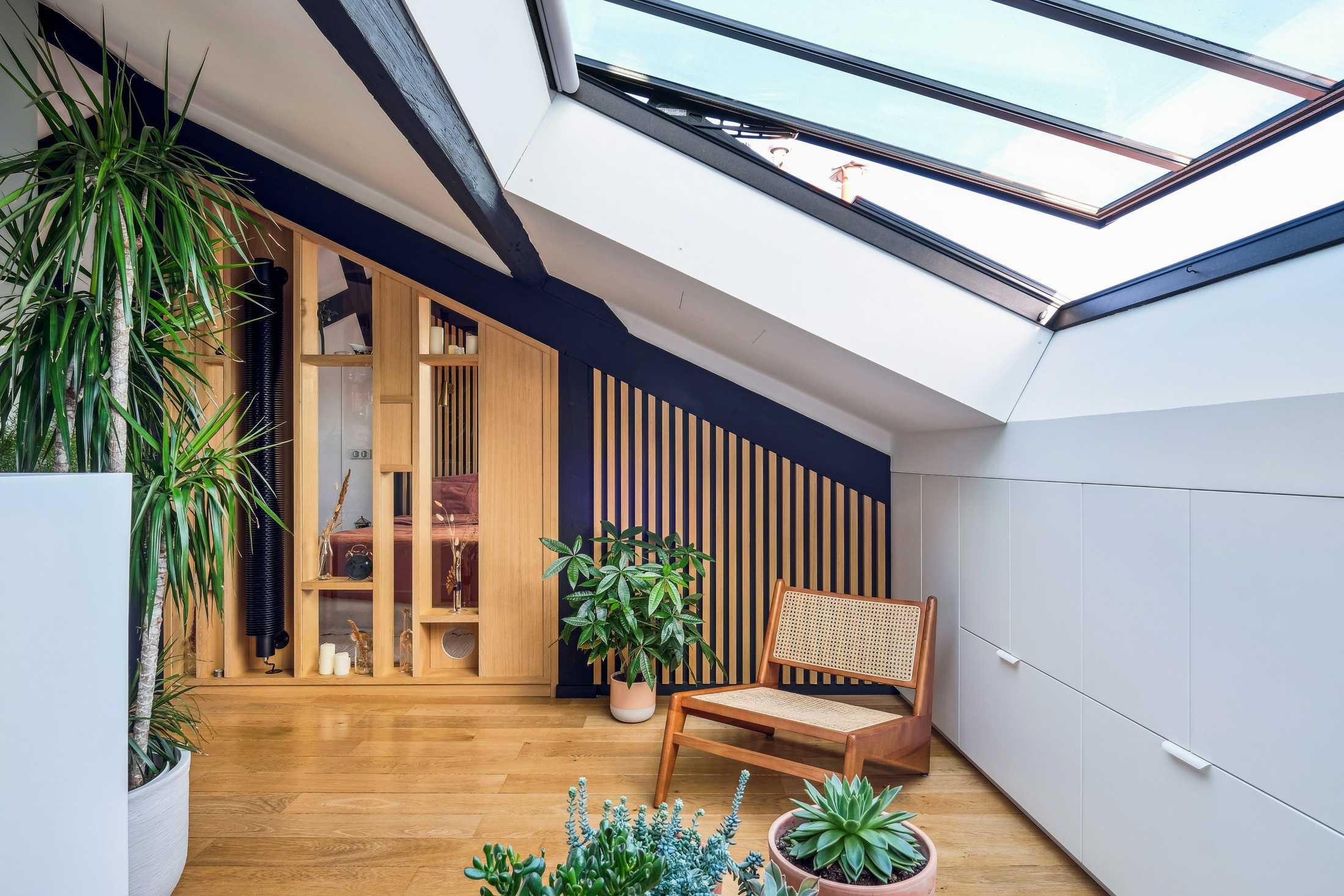 Rethinking the interior of a duplex appartement