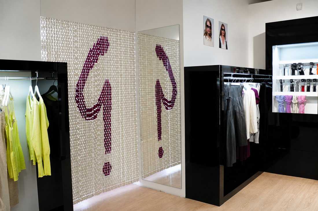 Architecture commerciale d'une boutique Agnes B