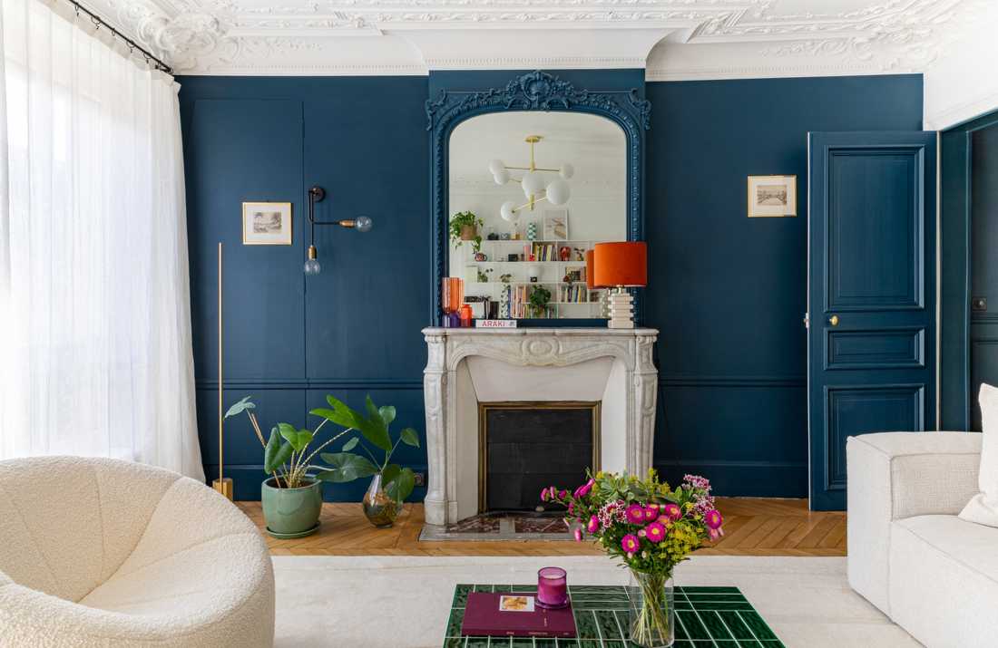 Appartement haussmannien dans le 18e arrondissement rénové par un architecte d'intérieur