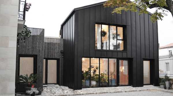 Extension d'une maison de ville réalisée par un architecte à Paris