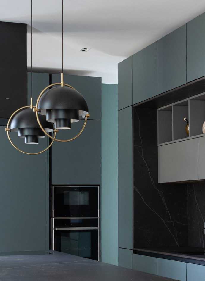 Cuisine contemporaine par un architecte d'intérieur à Saint-Cloud