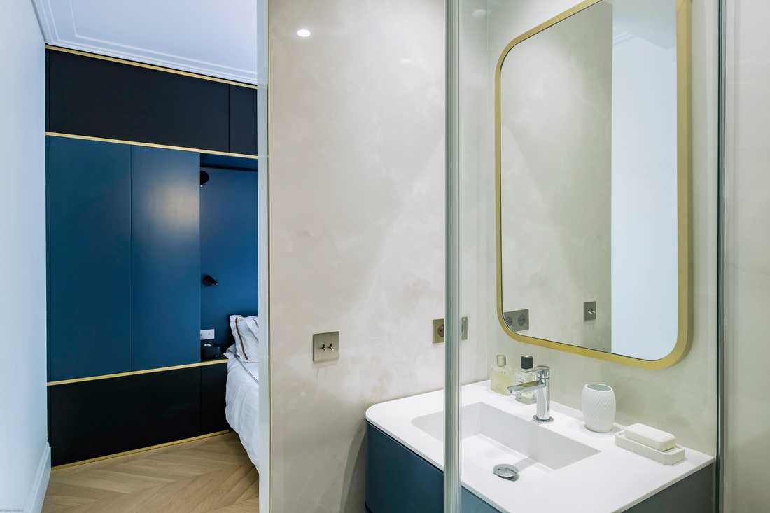 Salle de bain de la suite parentale