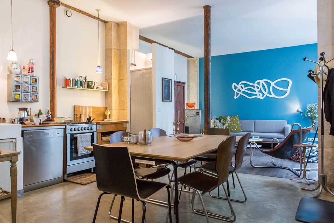 Relooking d'un appartement loft par un décorateur d'intérieur à Paris