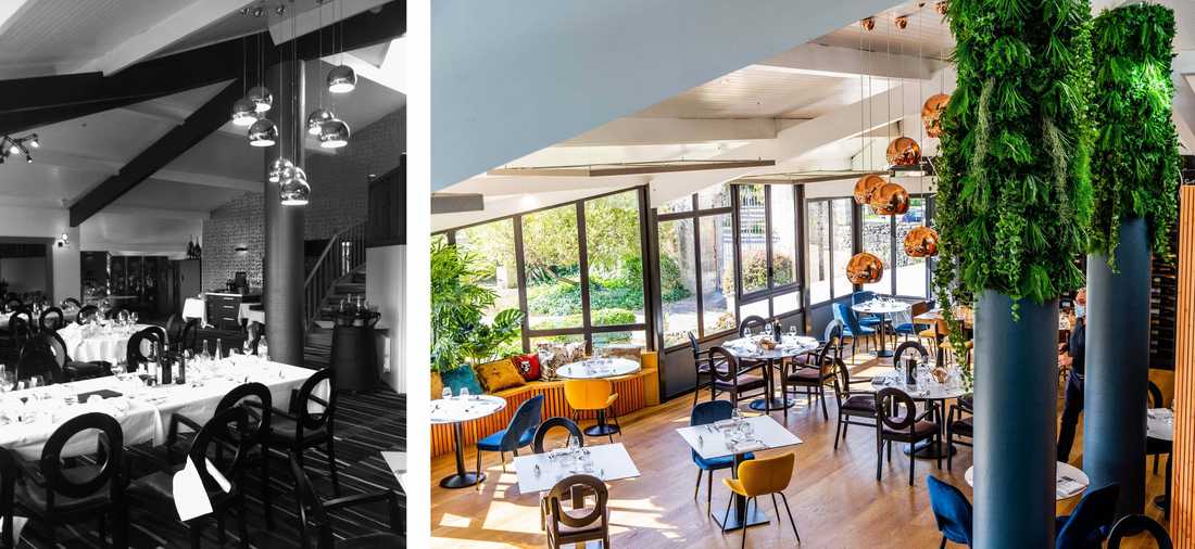 Avant-Après : Rénovation d'un restaurant par un architecte d'intérieur