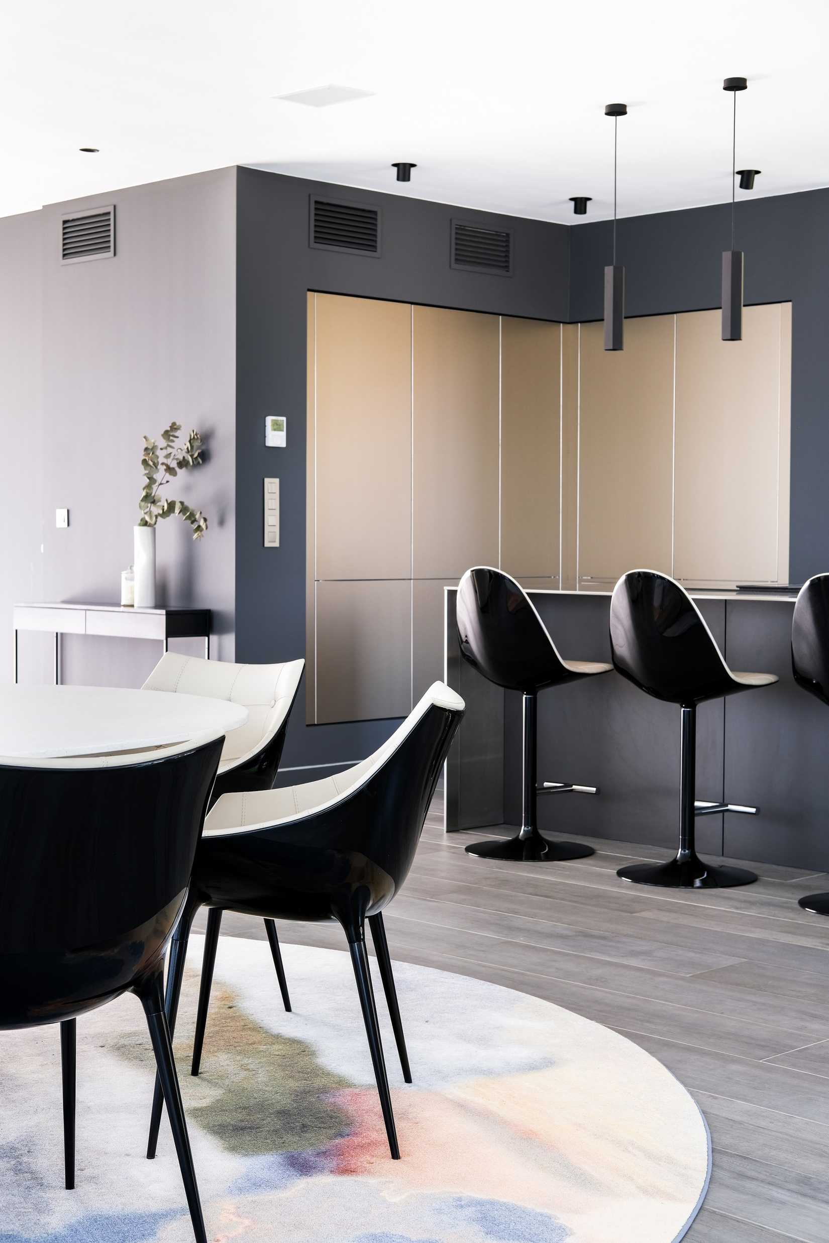 Aménagement intérieur d'une maison contemporaine