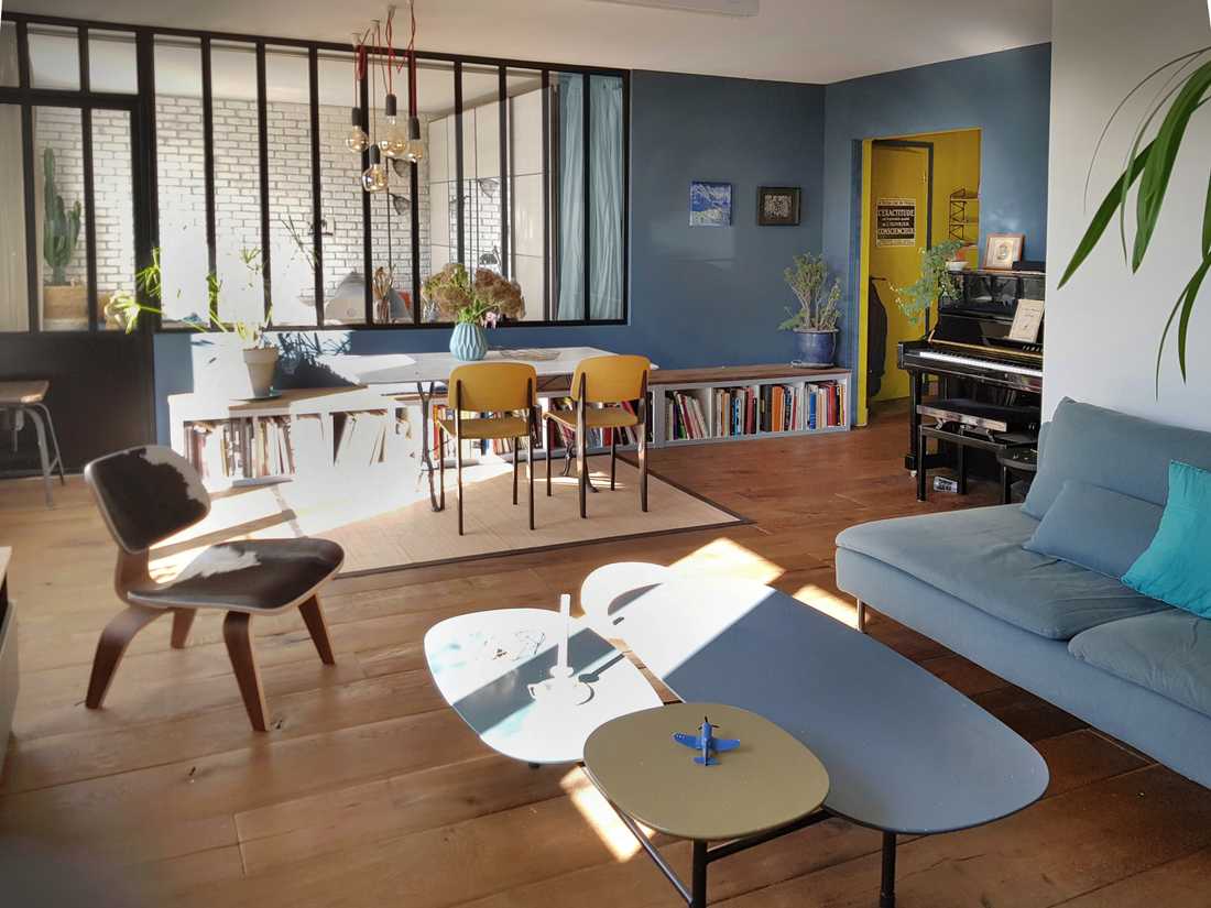 Rénovation d'un appartement de 70m2 par un architecte d'intérieur à Paris