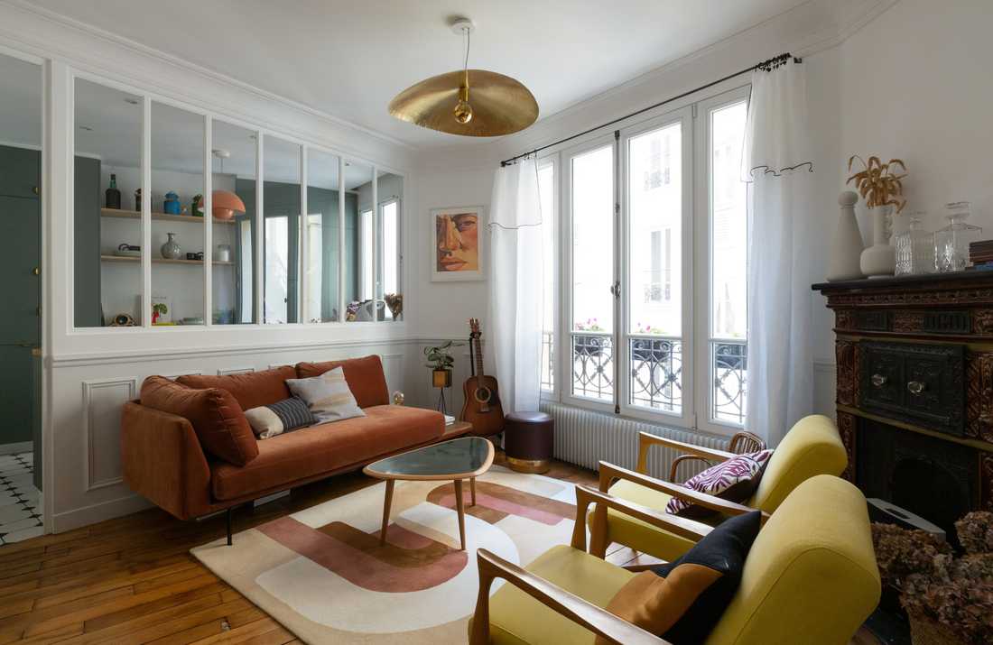 Modernisation d’un appartement haussmannien à Paris 5 par un architecte d'intérieur