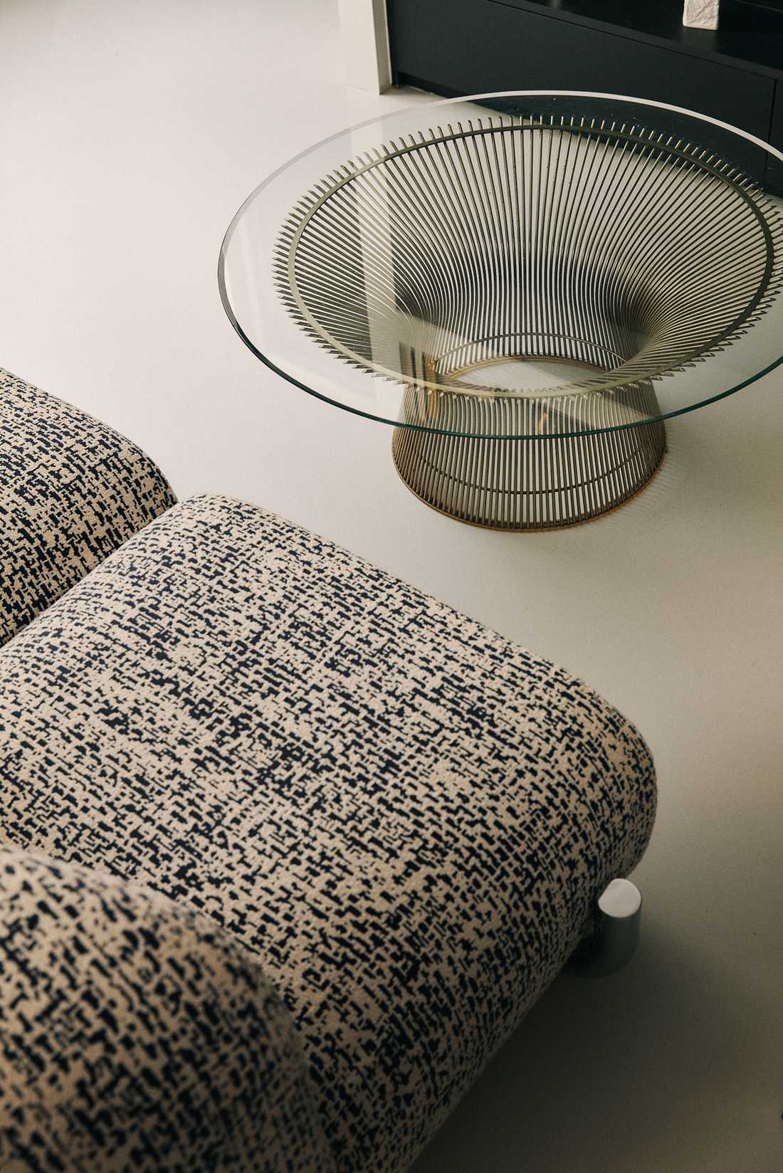 Détail de la décoration d'intérieur de l'appartement