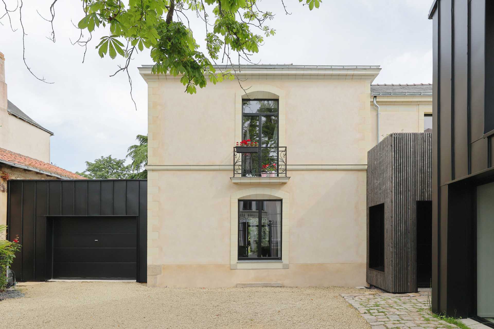 Extension d'une maison de ville réalisée par un architecte à Paris