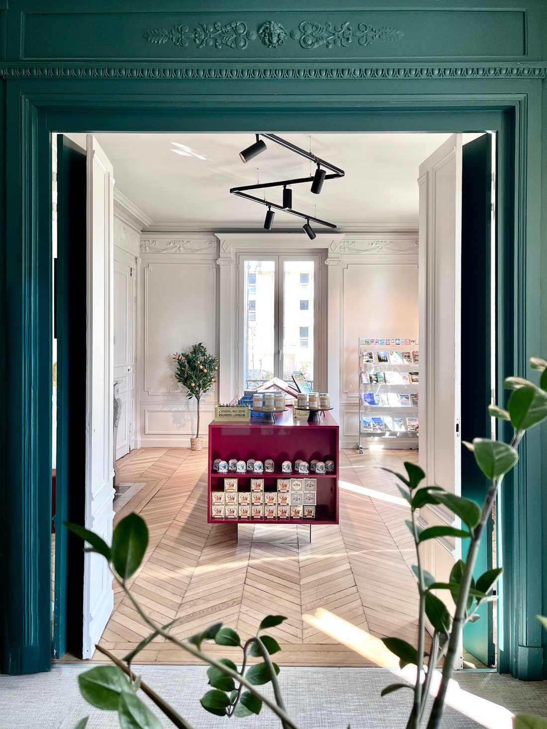 Rénovation d'un office du tourisme dans un château par un architecte à Paris