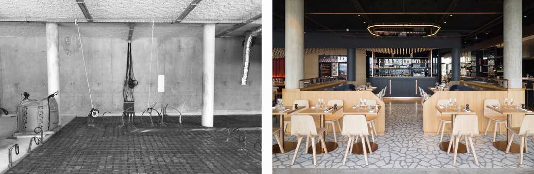 Avant-après : Aménagement d'un restaurant par un architecte intérieur à Paris