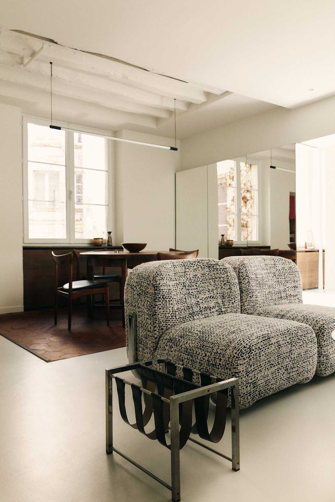 Salon - séjour après les travaux de rénovation