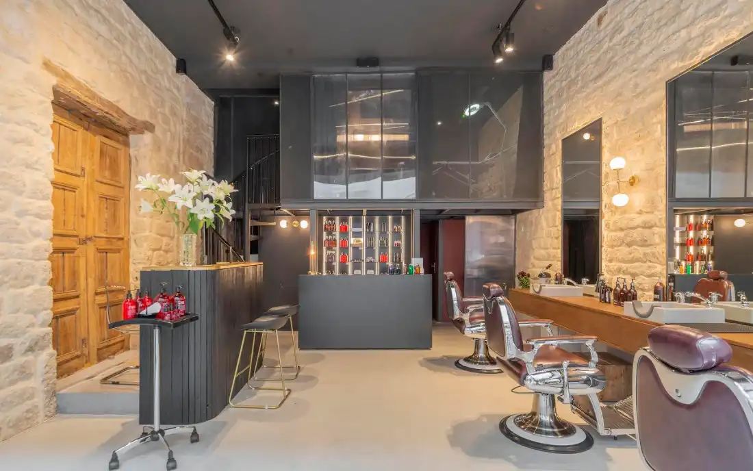 Aménagement d’un Barber & Tattoo shop à Paris par un architecte d'intérieur