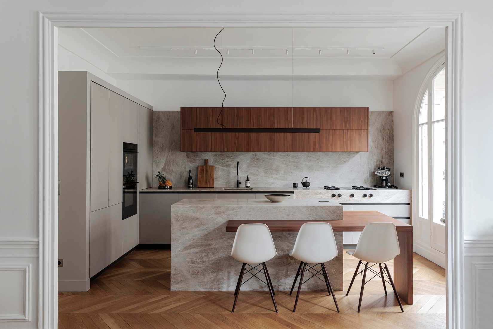 Restructuration d'un appartement haussmannien