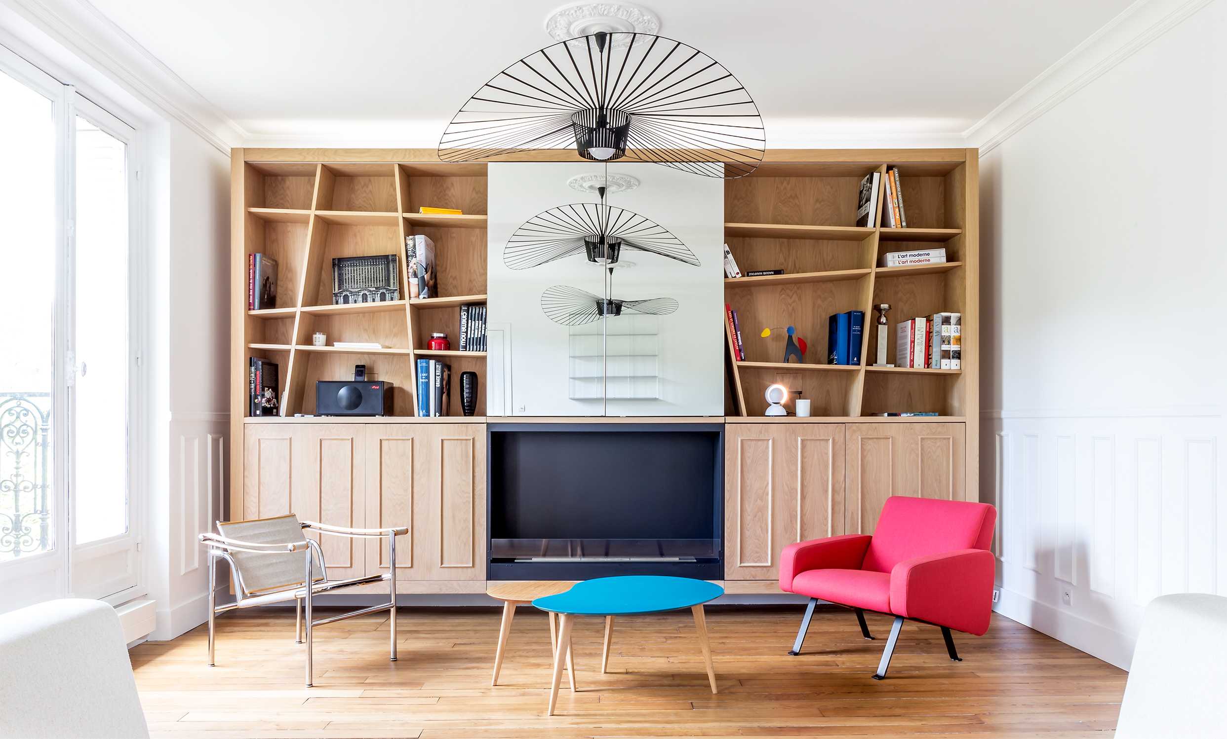 Moderniser un appartement haussmannien 3 pièces de 63 m²