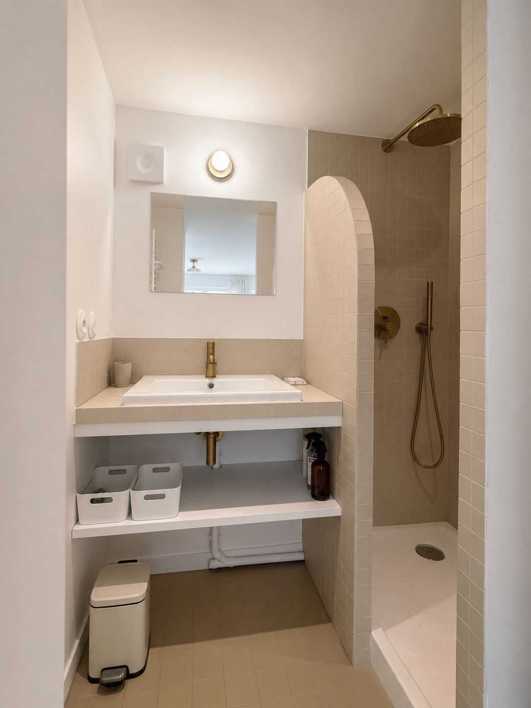 Rénovation d’une maison ancienne dans le Perche - salle de bains